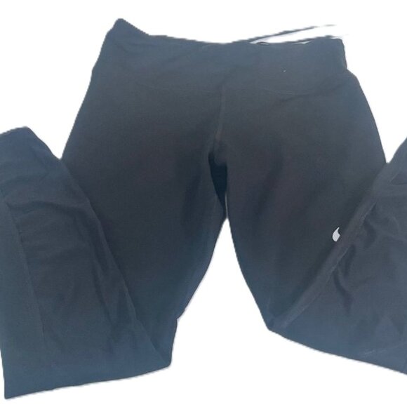 Nike Dri-Fit Black Mesh Leggings – Size S - Picture 1 of 8